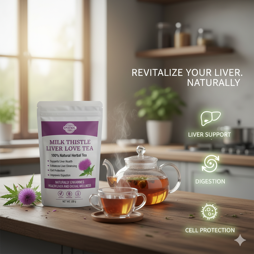 حليب الشوك الطبيعي للكبد و سكر الدم