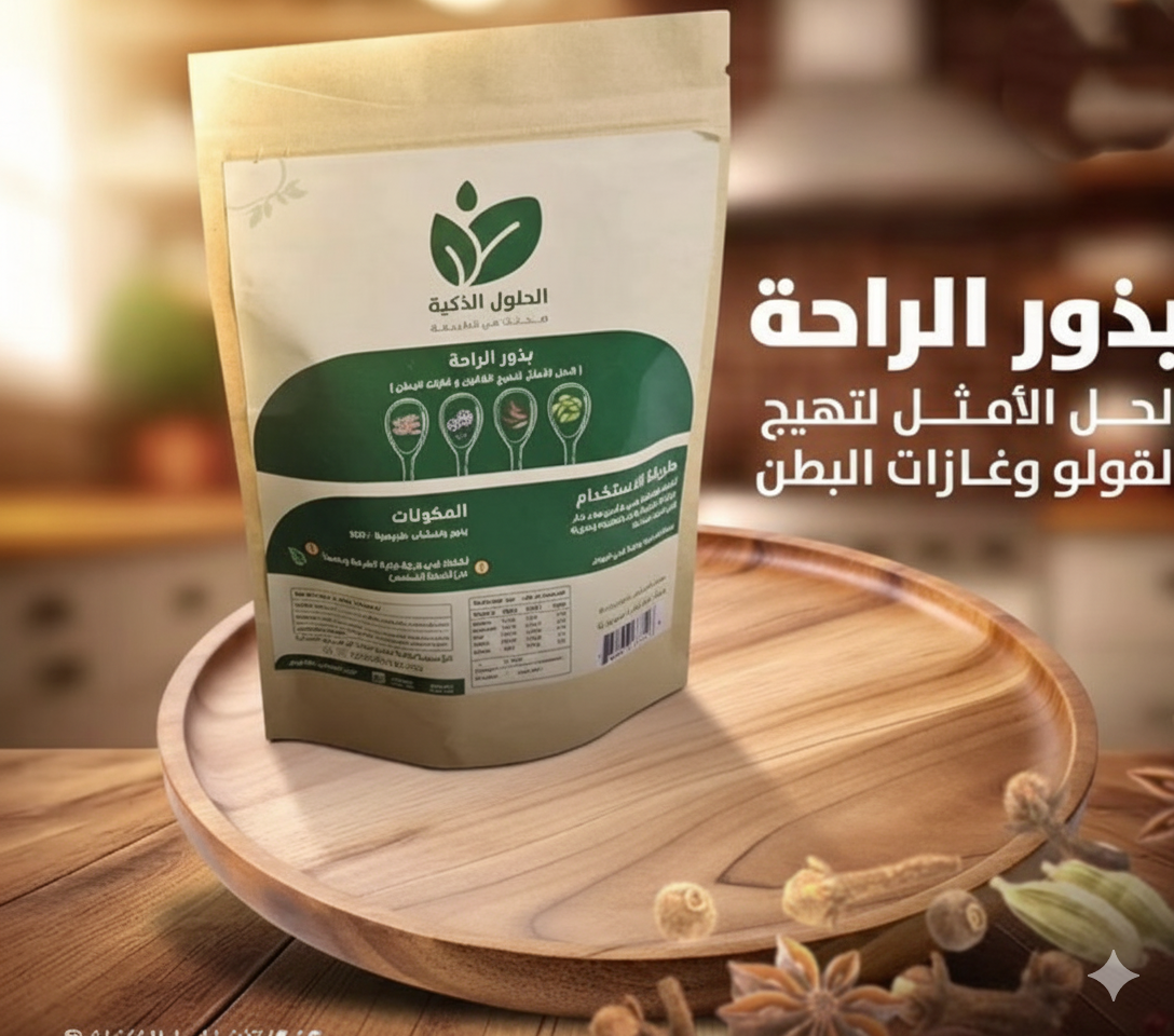 بذور الراحة لعلاج القولون